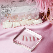 Red Iguana LLC Base Nail Tips for Silicone Practice Hands 2.0 Hand