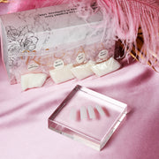 Red Iguana LLC Base Nail Tips for Silicone Practice Hands 2.0 Hand