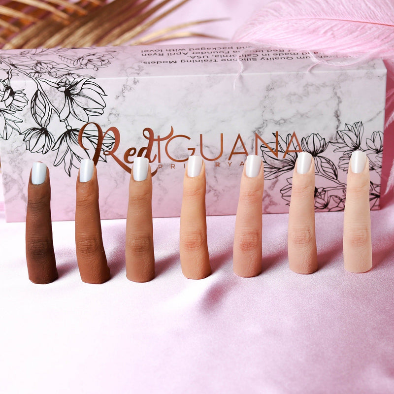 Red Iguana LLC Set of 7 Colors 3.0 Silicone Practice Fingers kit