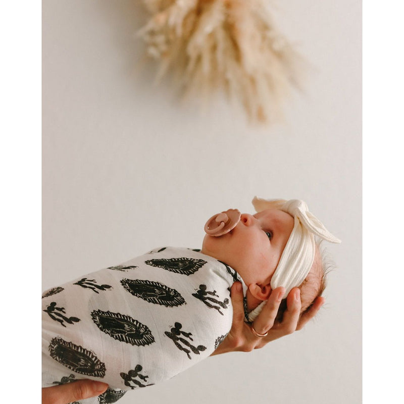 Be A Heart Our Lady of Guadalupe Muslin Swaddle Baby Blanket Swaddle