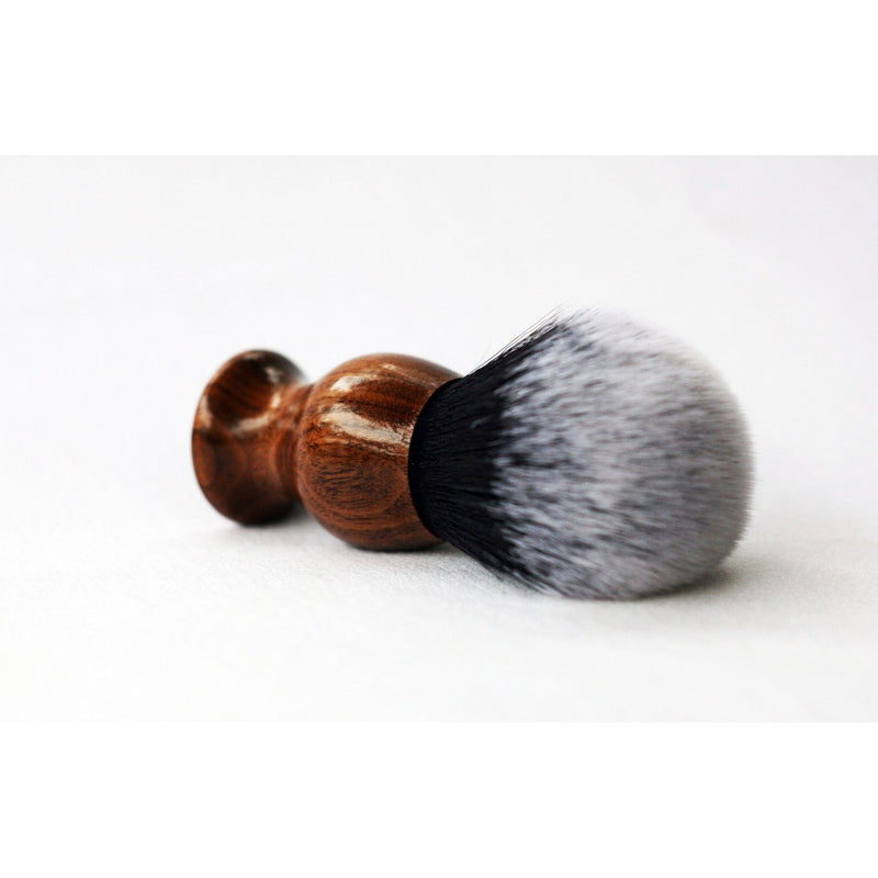 CreationsByWill Walnut Tuxedo shave Brush Lather Brush