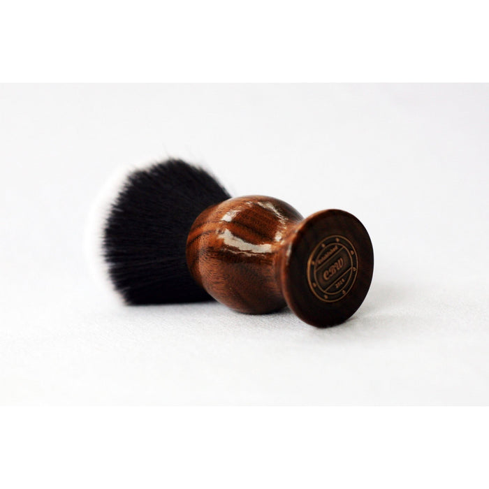 Creationsbywill - Walnut Tuxedo Shave Brush