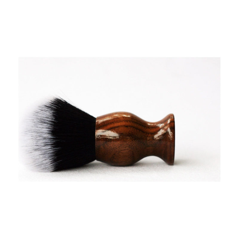 CreationsByWill Walnut Tuxedo shave Brush Lather Brush