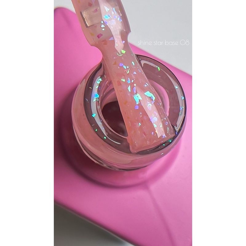 nbmsupply BEYOU Professional Shine Star Base 08 15ml