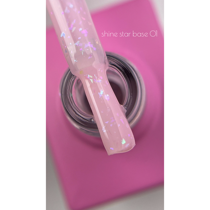 nbmsupply BEYOU Professional Shine Star Base 01 15ml