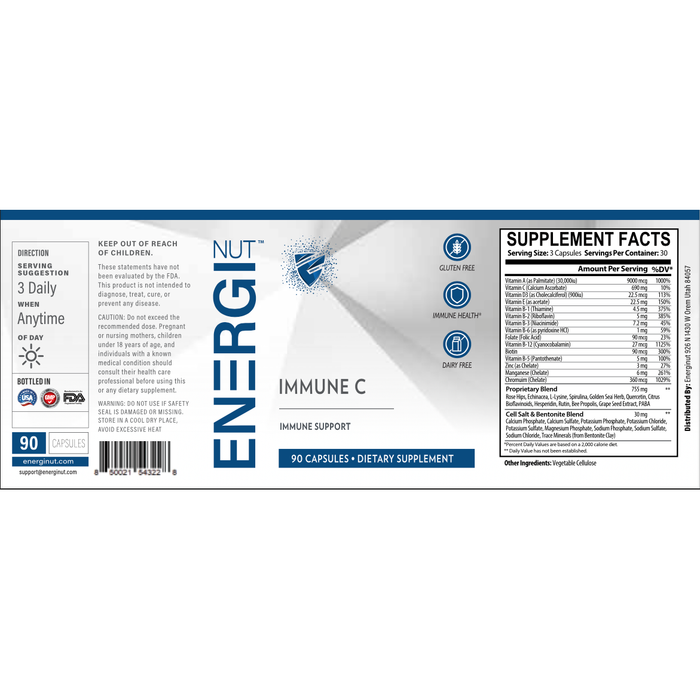 Energi Nutrition - Immune C - 2oz