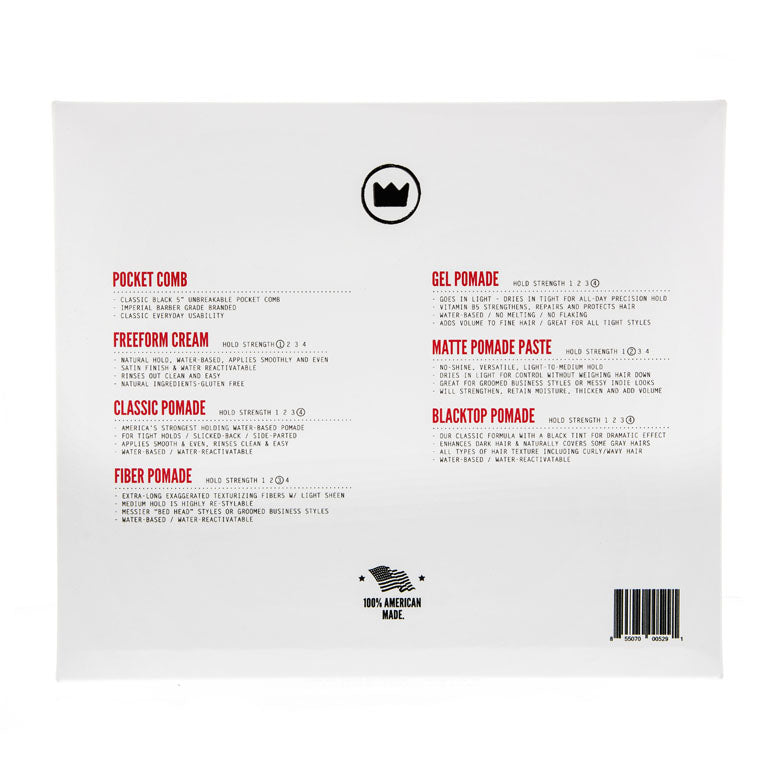 Imperial Barber Products Travel Assortment Bundle