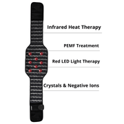 ZAQ Skin & Body REVA Multifunctional Infrared Heat, PEMF  Belt for Enhanced Wellness and Relaxation