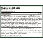 SpeedyVite® Colon Cleaner — Organic Full Strength (60 Tablets) | USDA Organic Colon Cleanse to Support Regularity* | SpeedyVite® - FREE SHIPPING Tablets