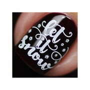 UberChic Beauty It's Beginning To Look A Lot Like Christmas (Christmas-06) Stamping Plate