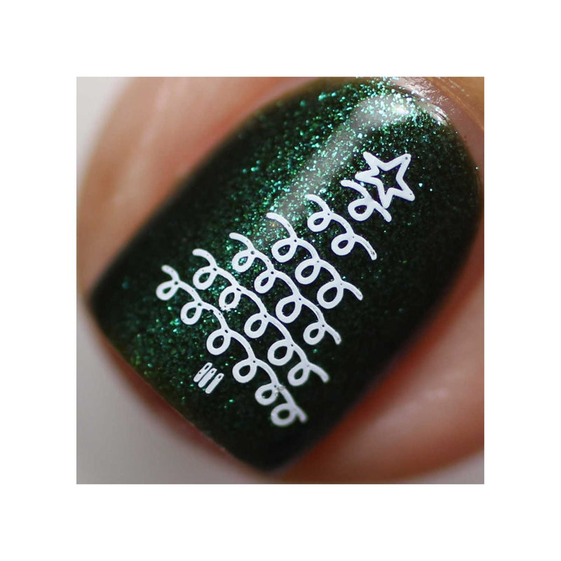 UberChic Beauty It's Beginning To Look A Lot Like Christmas (Christmas-06) Stamping Plate
