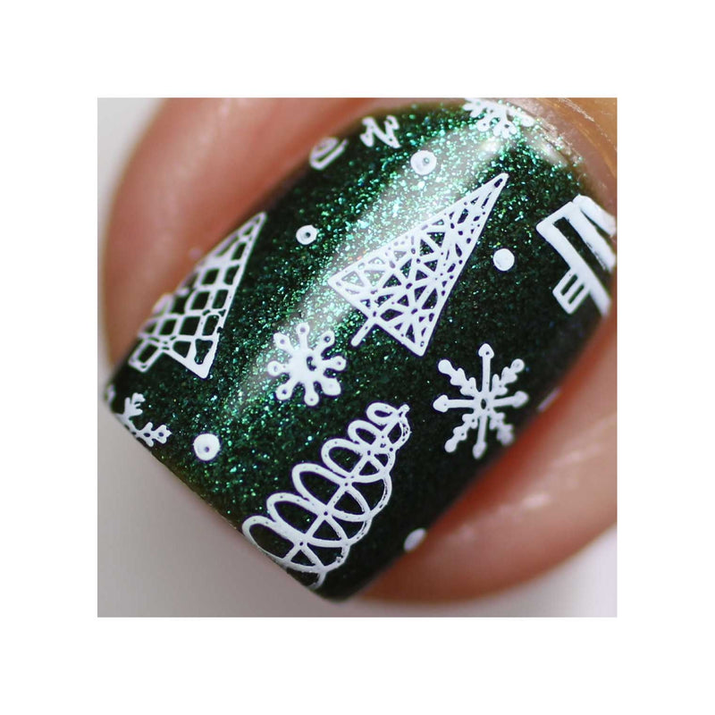 UberChic Beauty It's Beginning To Look A Lot Like Christmas (Christmas-06) Stamping Plate