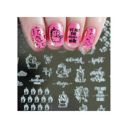 UberChic Beauty Unicorn Love-02 Stamping Plate