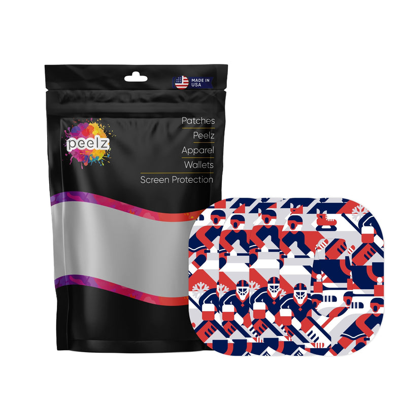 Peelz Ice Hockey Dexcom G6 Patch Tape - Pump Peelz Patch Medical Tape