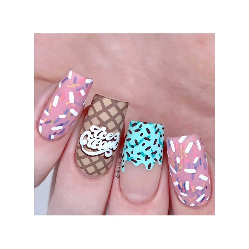 UberChic Beauty We All Scream For Ice Cream Stamping Plate