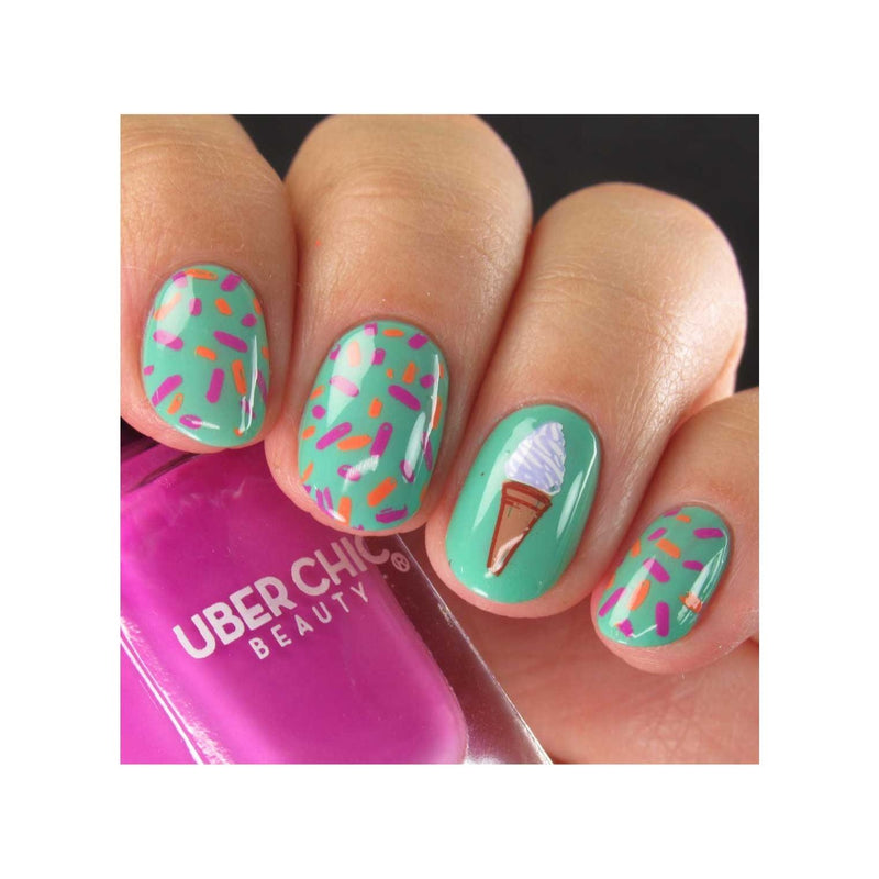 UberChic Beauty We All Scream For Ice Cream Stamping Plate