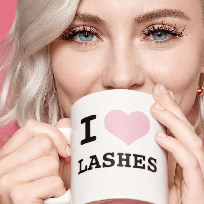 I Love Lashes Coffee Mug