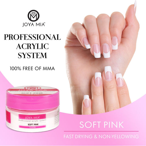 Joya Mia - Acrylic Powder - Soft Pink - 1oz - 32oz