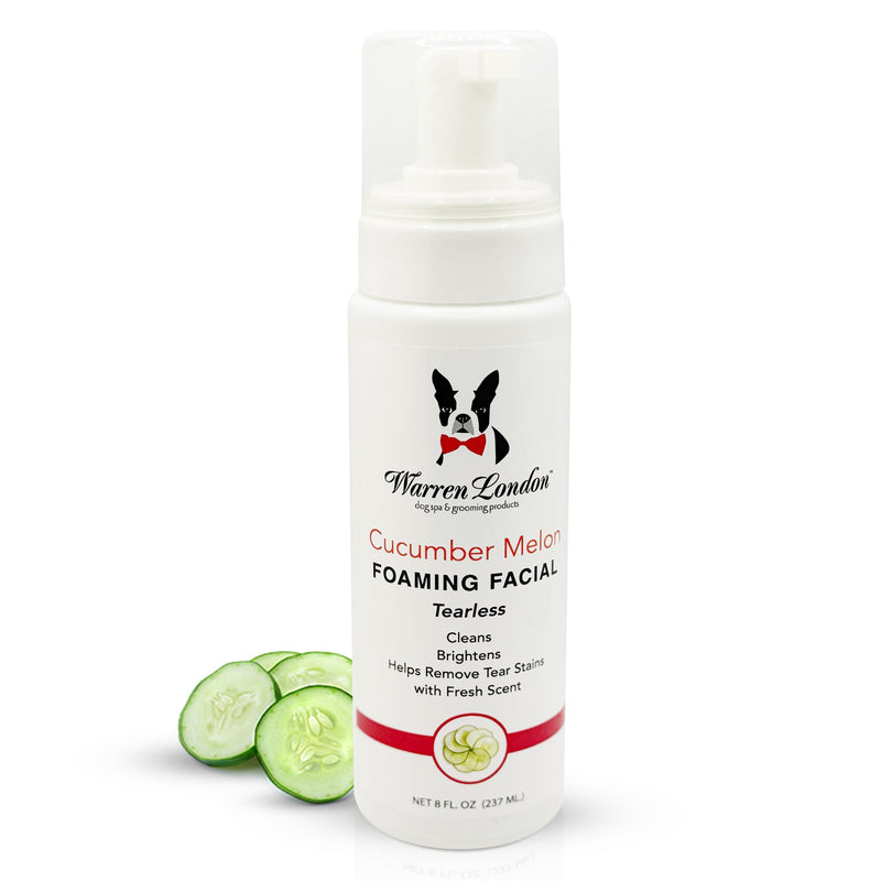 Warren London Cucumber Melon Foaming Facial For Dogs Dog Shampoo