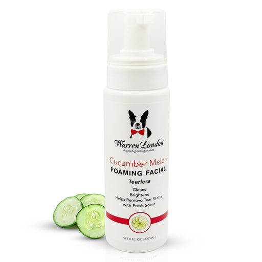 Warren London Cucumber Melon Foaming Facial For Dogs Dog Shampoo