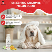 Warren London Cucumber Melon Foaming Facial For Dogs Dog Shampoo