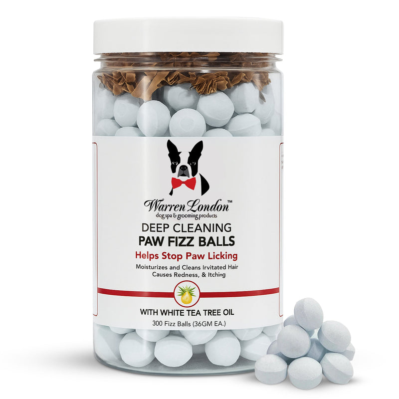 Warren London Deep Cleaning Paw Fizz Balls - Professional Size Grooming Size Product