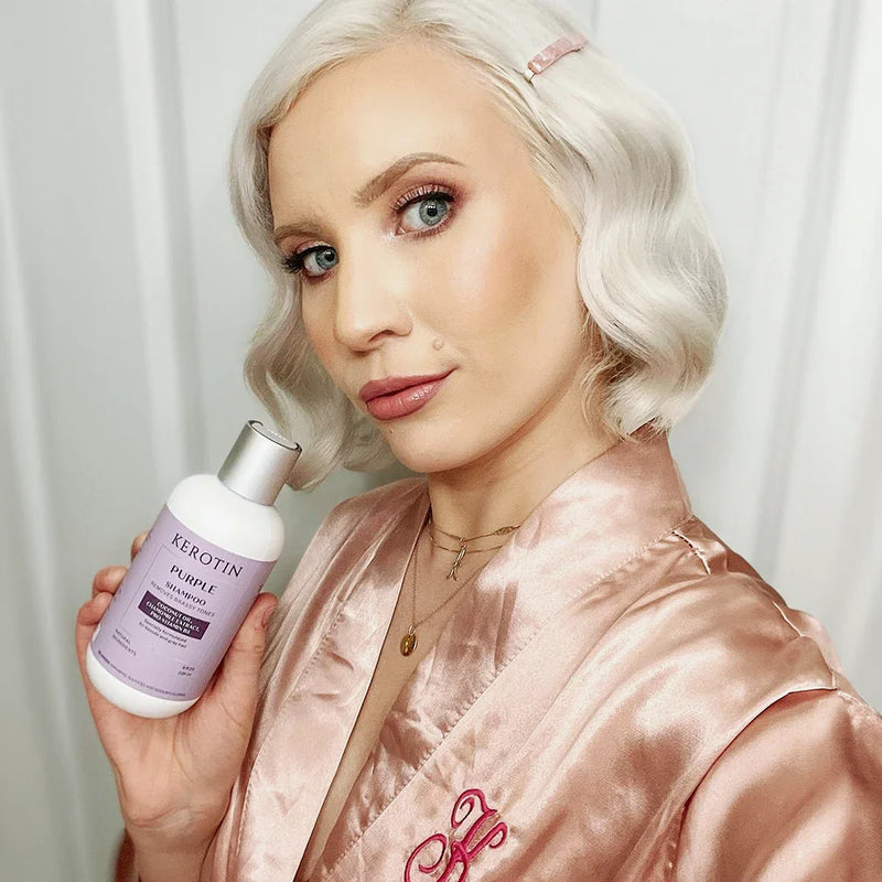 Kerotin Purple Shampoo Gray