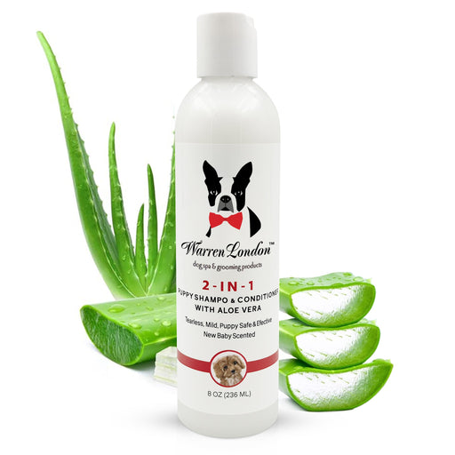 Warren London 2-in-1 Puppy Shampoo & Conditioner Pet Grooming Supplies