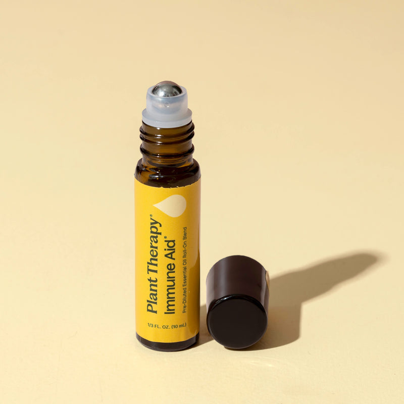 Plant Therapy Immune Aid Essential Oil Blend Pre-Diluted Roll-On Essential Oil