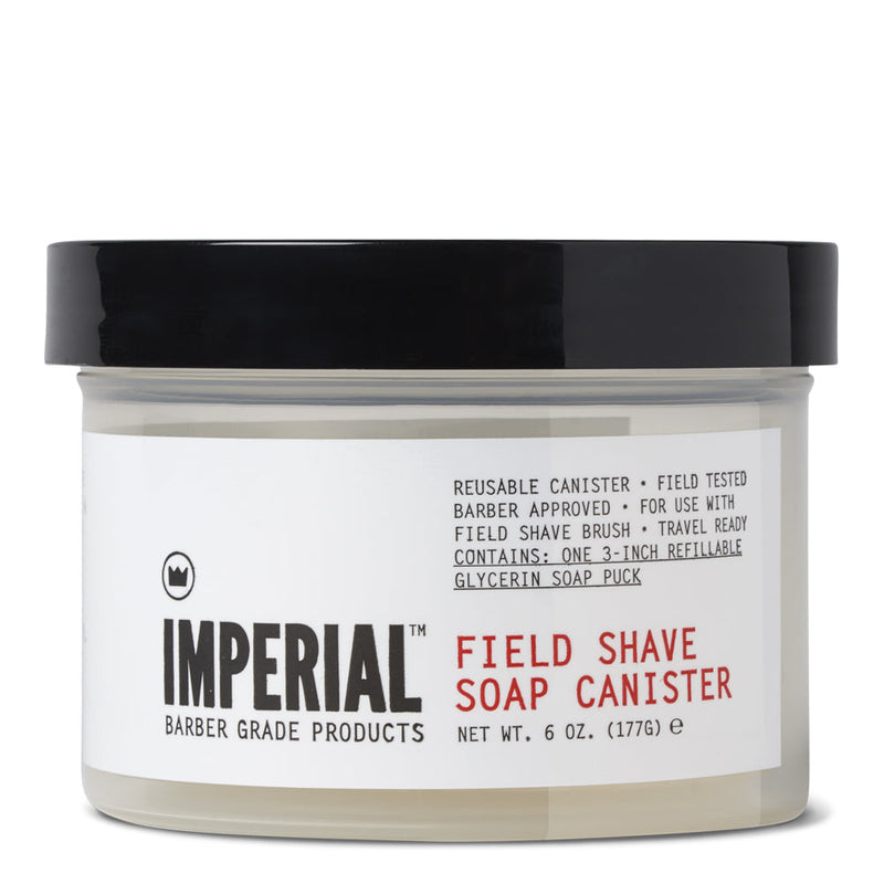 Imperial Barber Products Field Shave Soap Canister Shave & Skin Care