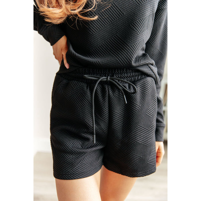 In The Details Long Sleeve Top and Shorts Set