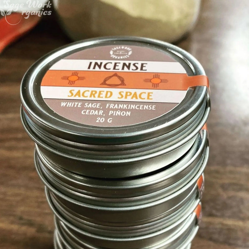 SageWork Organics Incense Powder - Self Burning Incense