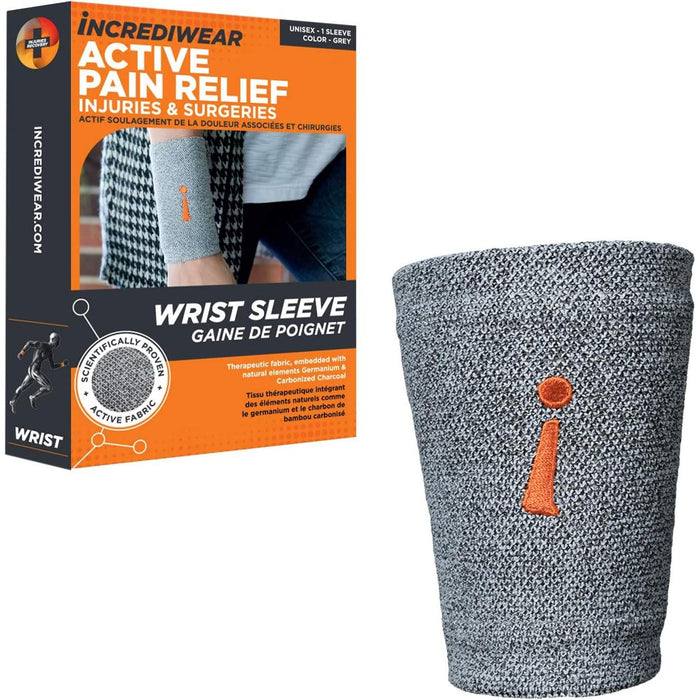 Incrediwear Wrist Sleeve Grey