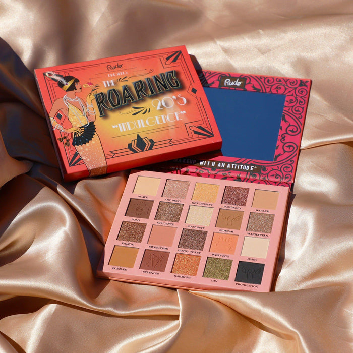 Rude Cosmetics - Rude Cosmetics - The Roaring 20's Eyeshadow Palette - Indulgence