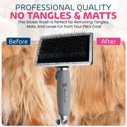 Warren London Gel-Handle Slicker Brush Pet Combs & Brushes