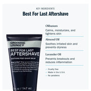 Grooming Lounge Grooming Lounge Best For Last Aftershave - Best Post Shave Lotion For Men Aftershaves