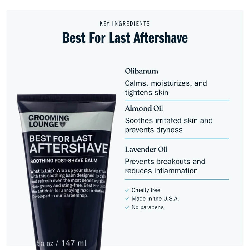 Grooming Lounge Grooming Lounge Best For Last Aftershave - Best Post Shave Lotion For Men Aftershaves