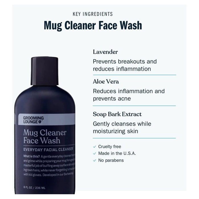Grooming Lounge - Grooming Lounge Mug Cleaner Face Wash 8oz