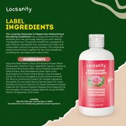 Locsanity Rosewater and Peppermint Moisturizing and Nourishing Conditioner Shampoo & Conditioning