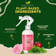 Locsanity Locsanity Rosewater Peppermint Apple Cider Vinegar Clarifying Hair Rinse Detox 8oz Treatments
