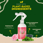 Locsanity Locsanity Rosewater and Peppermint Rolling, Moisturizing, Tightening Spray Mist w/ Black Hawaiian Sea Salt Locking & Tightening & Moisturizing
