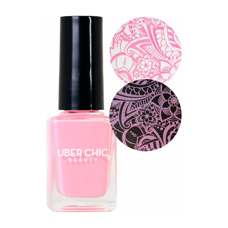 UberChic Beauty Inka-Dink, A Bottle of Pink - Stamping Polish Stamping Polish