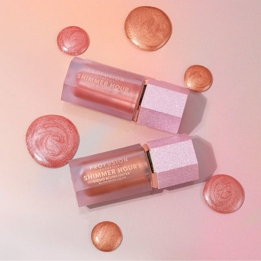 Profusion Cosmetics Shimmer Hour Liquid Blushlighter Face