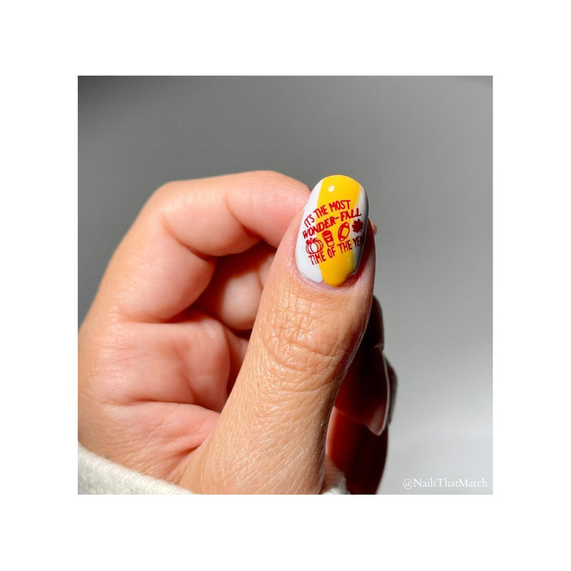 UberChic Beauty What A Wonder-Fall World Stamping Plate