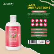 Locsanity Rosewater and Peppermint Moisturizing and Nourishing Conditioner Shampoo & Conditioning