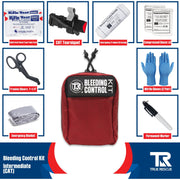True Rescue Kit with Wall Mount Bleeding Control Kit