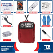 True Rescue Kit with Wall Mount Bleeding Control Kit