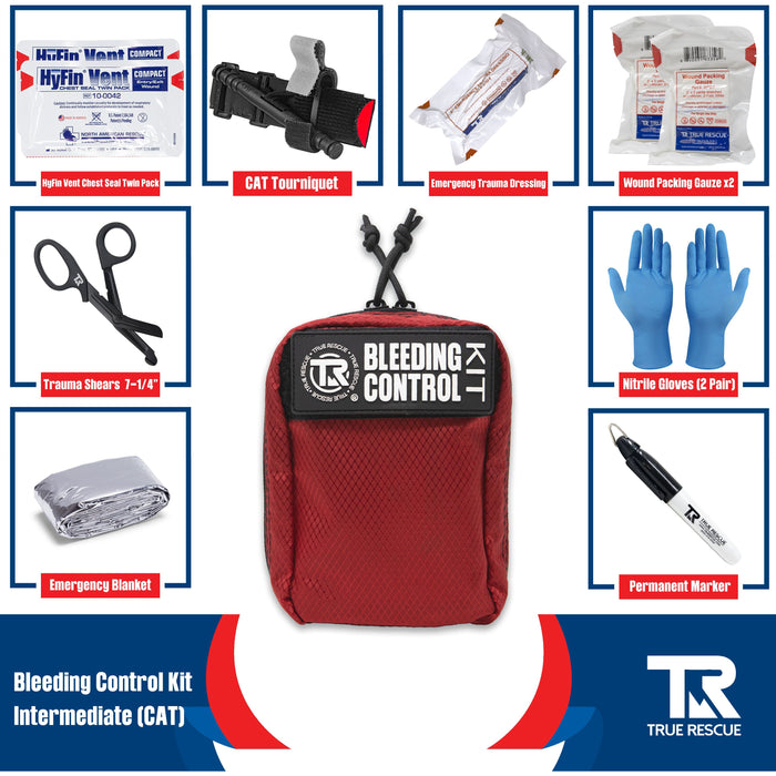 Bleeding Control Kit by True Rescue