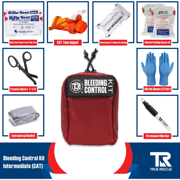 Bleeding Control Kit by True Rescue