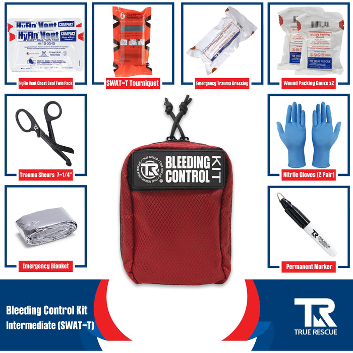 Bleeding Control Kit by True Rescue